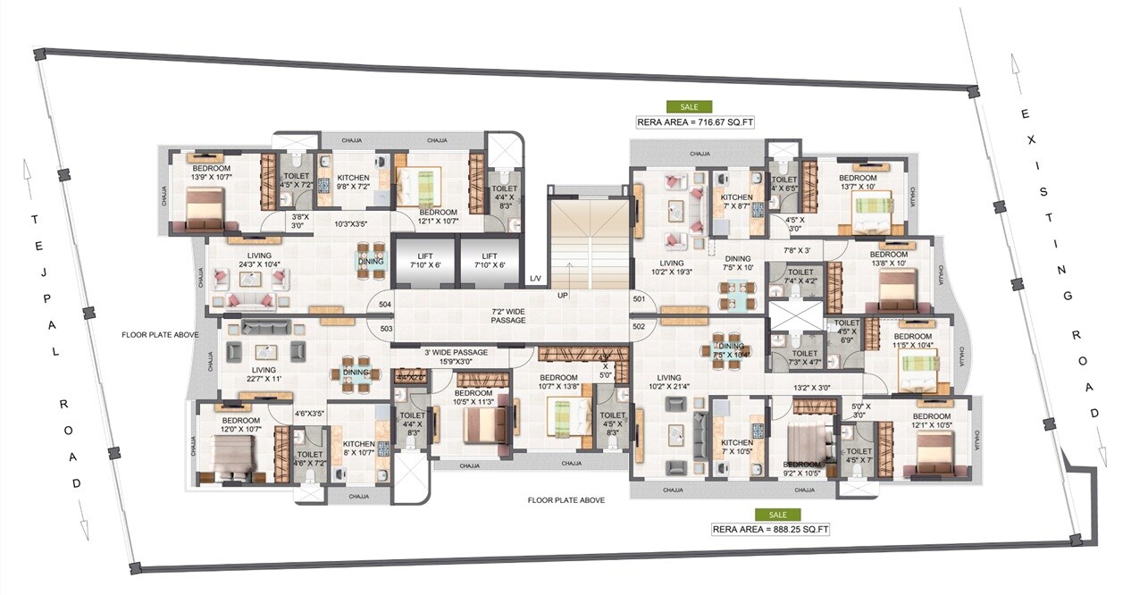 Pruthvi Ashakiran Floor Plans