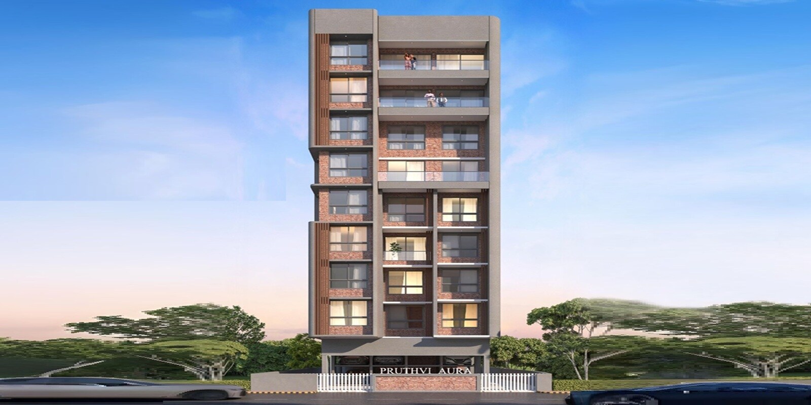 Pruthvi Aura residential project in Vile Parle East