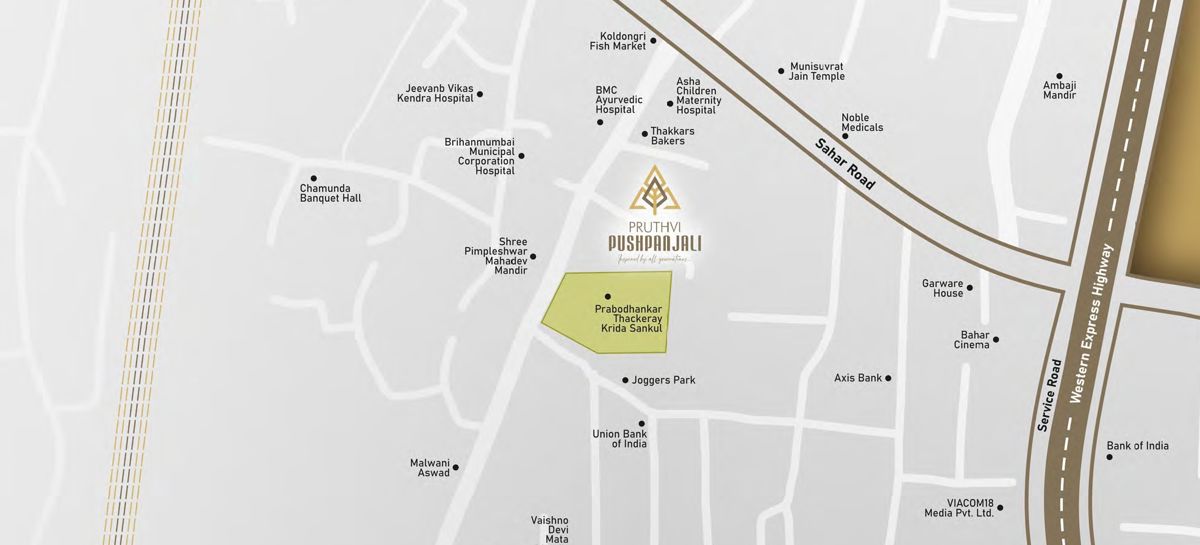Pruthvi Pushpanjali Location Image