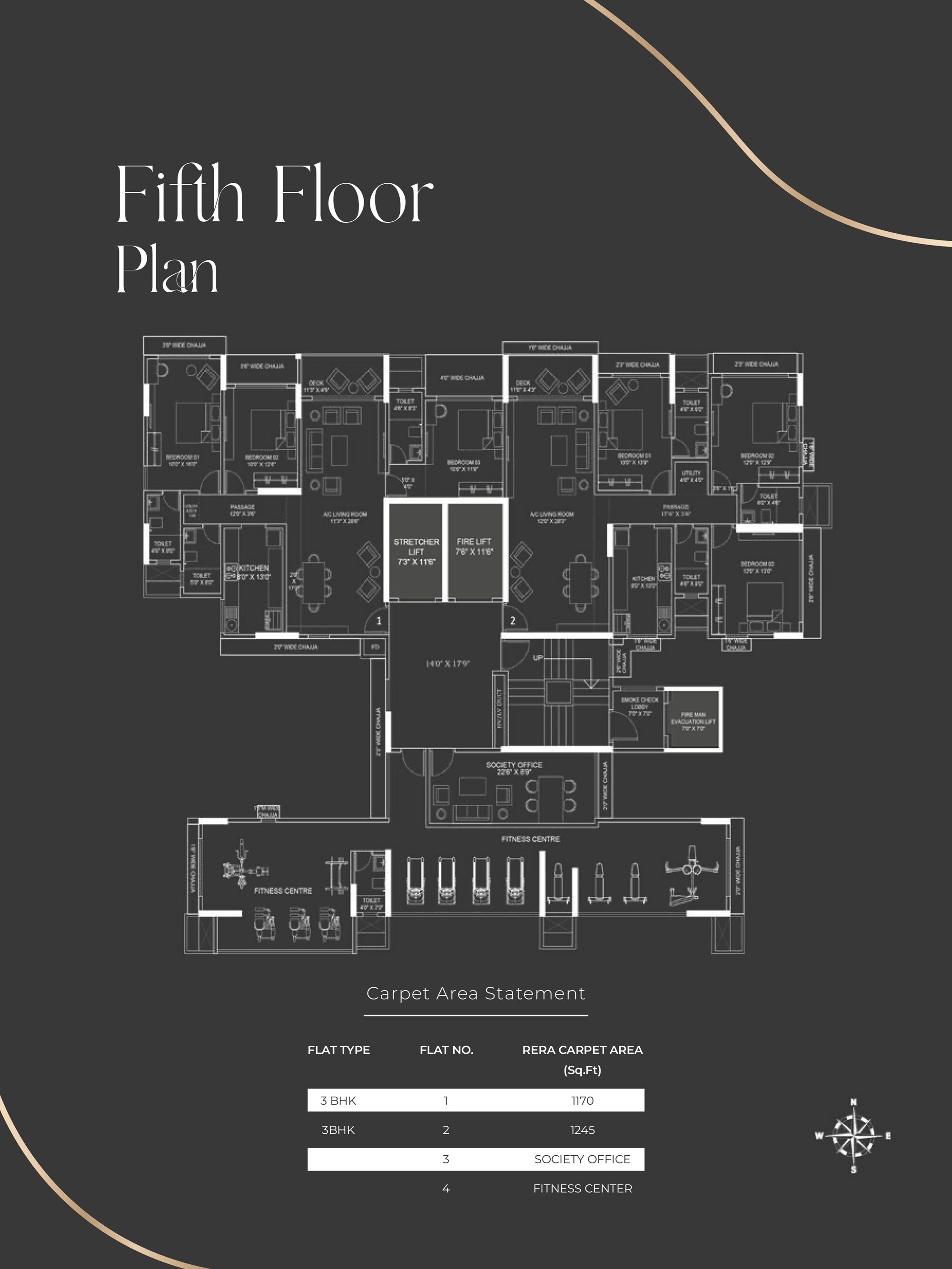PSK Altair 77 Floor Plans