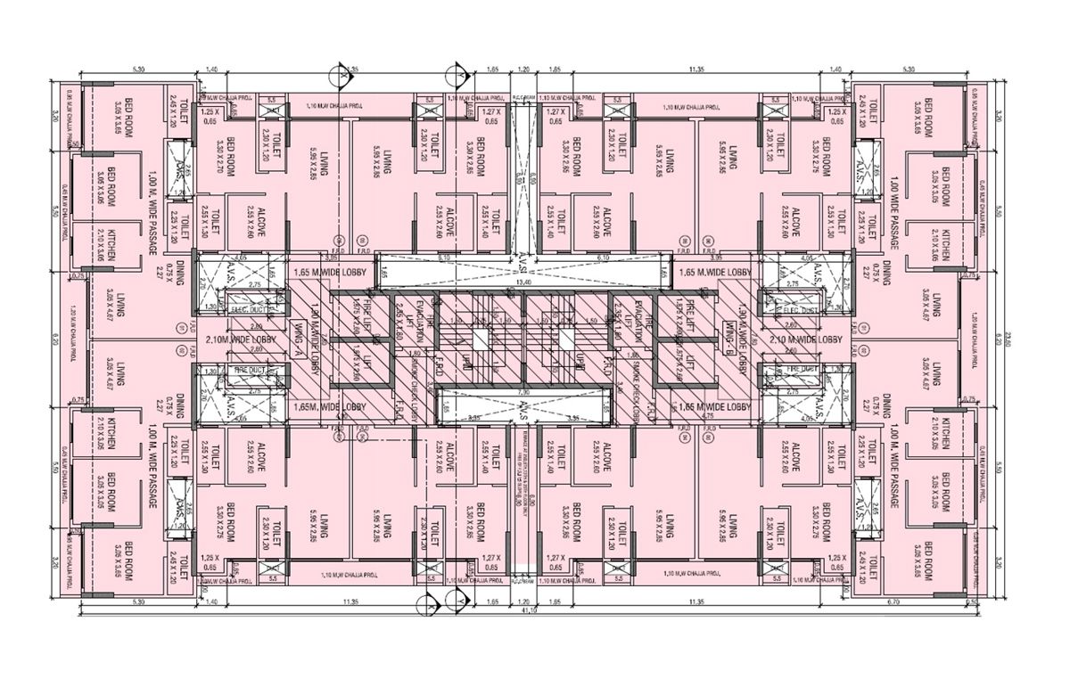 PSK Aster 909 Floor Plans