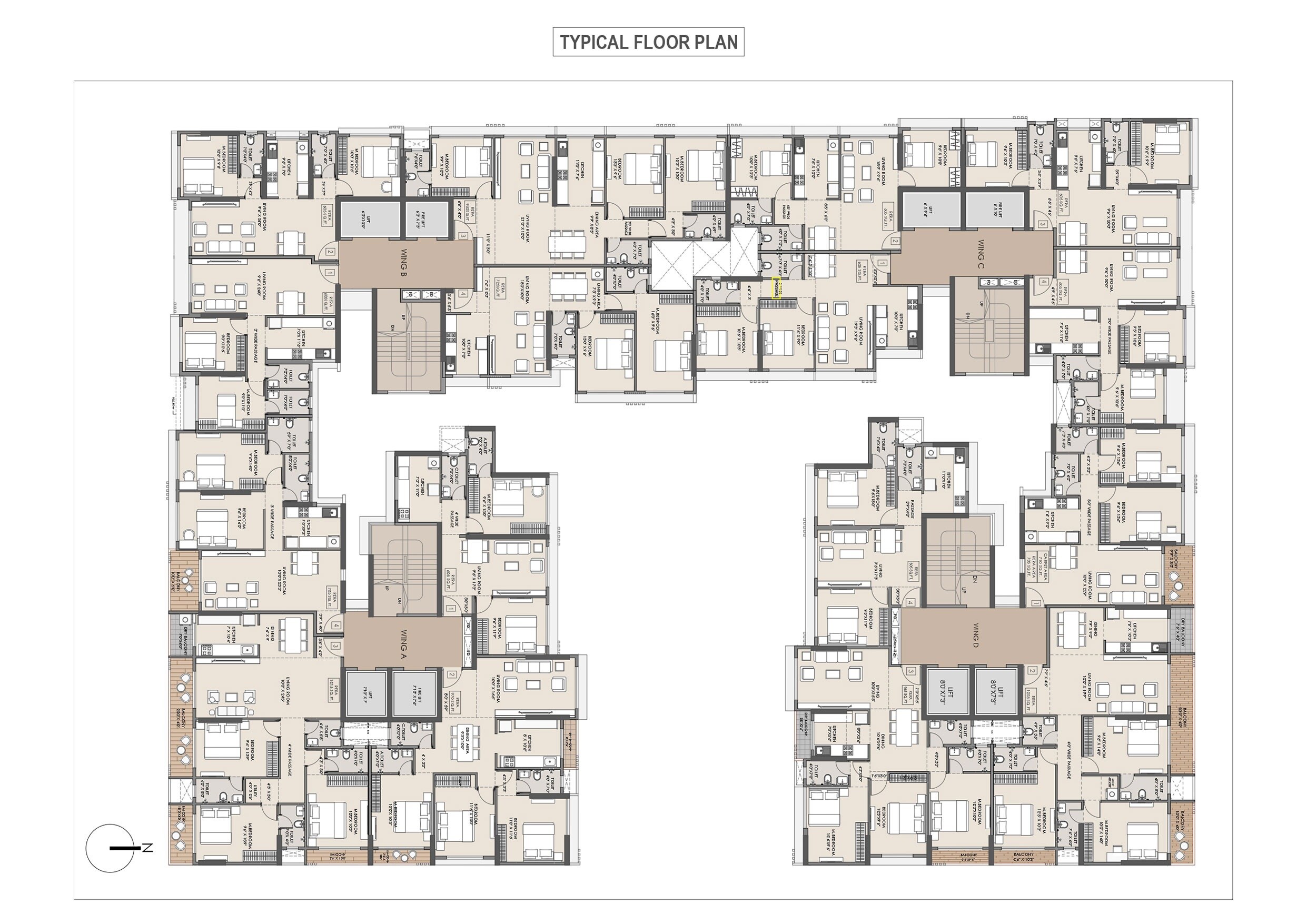 PSK Aura Floor Plans