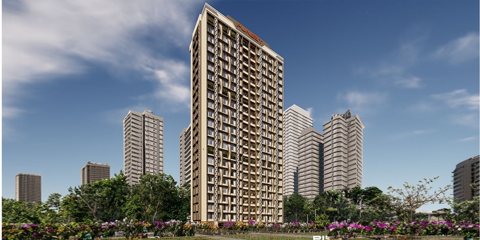 Puneet Brahmand residential project in Vikhroli East