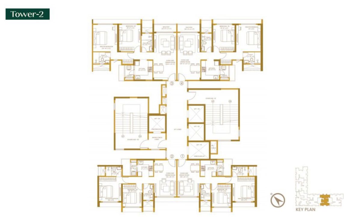 Purva Estrella Floor Plans 1