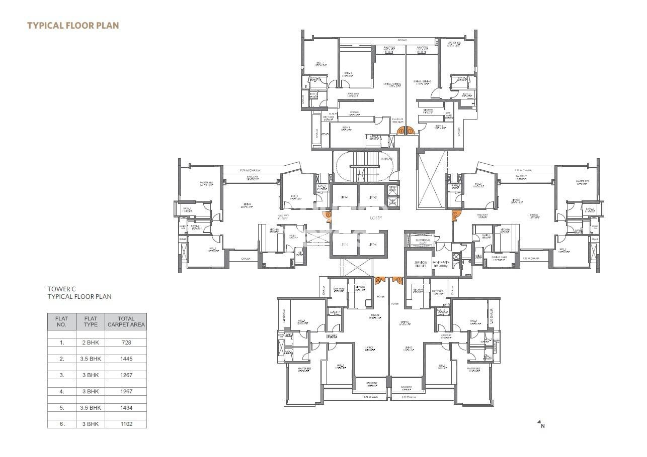 Radius Imperial Heights Epitome Floor Plans 1