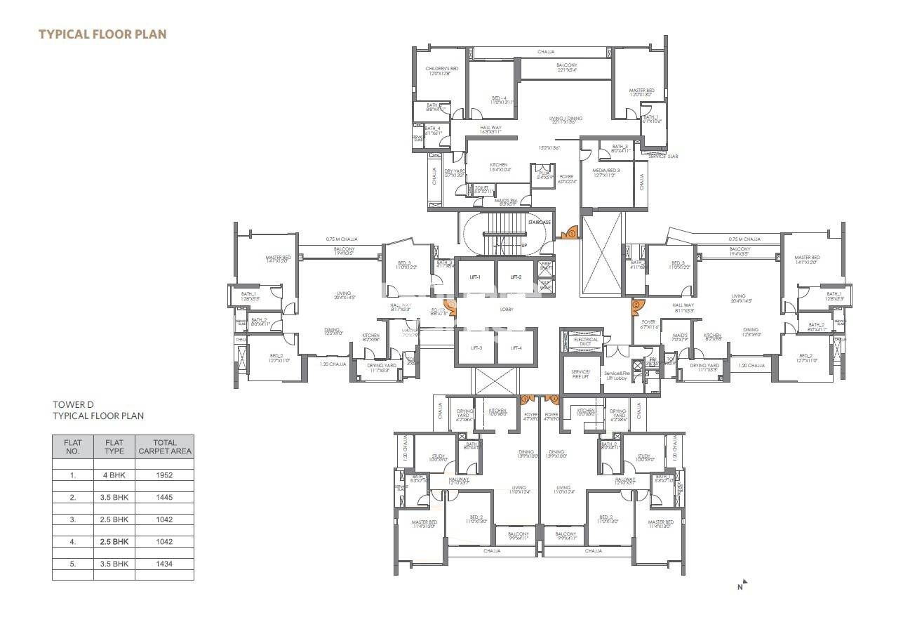 Radius Imperial Heights Epitome Floor Plans 2