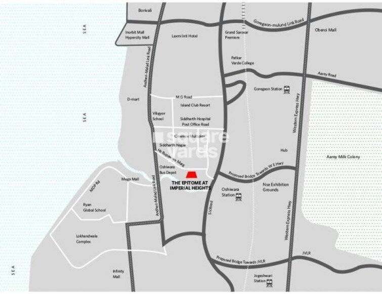 Radius Imperial Heights Location Image