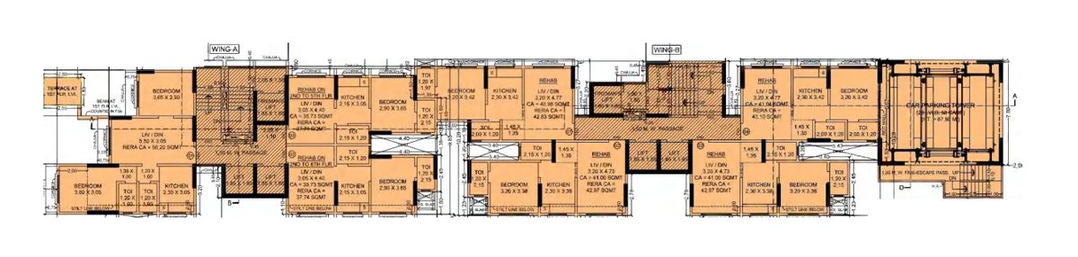 Raghukul Pratima Heights Floor Plans