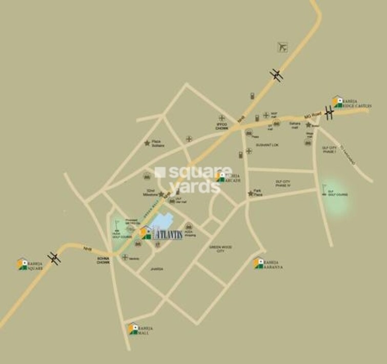 Raheja Atlantis Mumbai Location Image