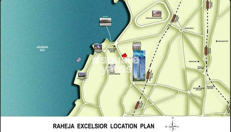 Raheja Excelsior Location Image