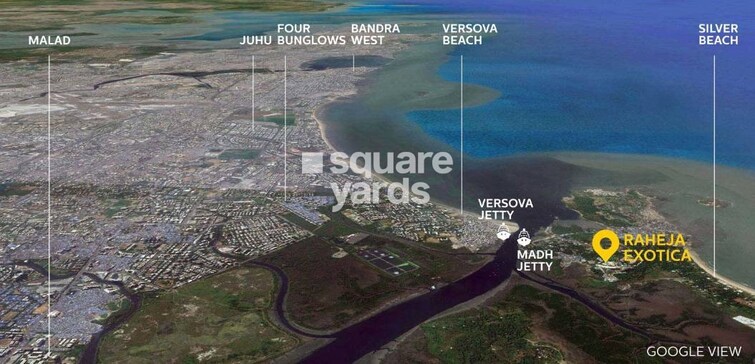 Raheja Exotica Location Image