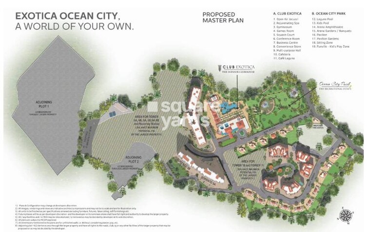 Raheja Exotica Sorento Master Plan Image