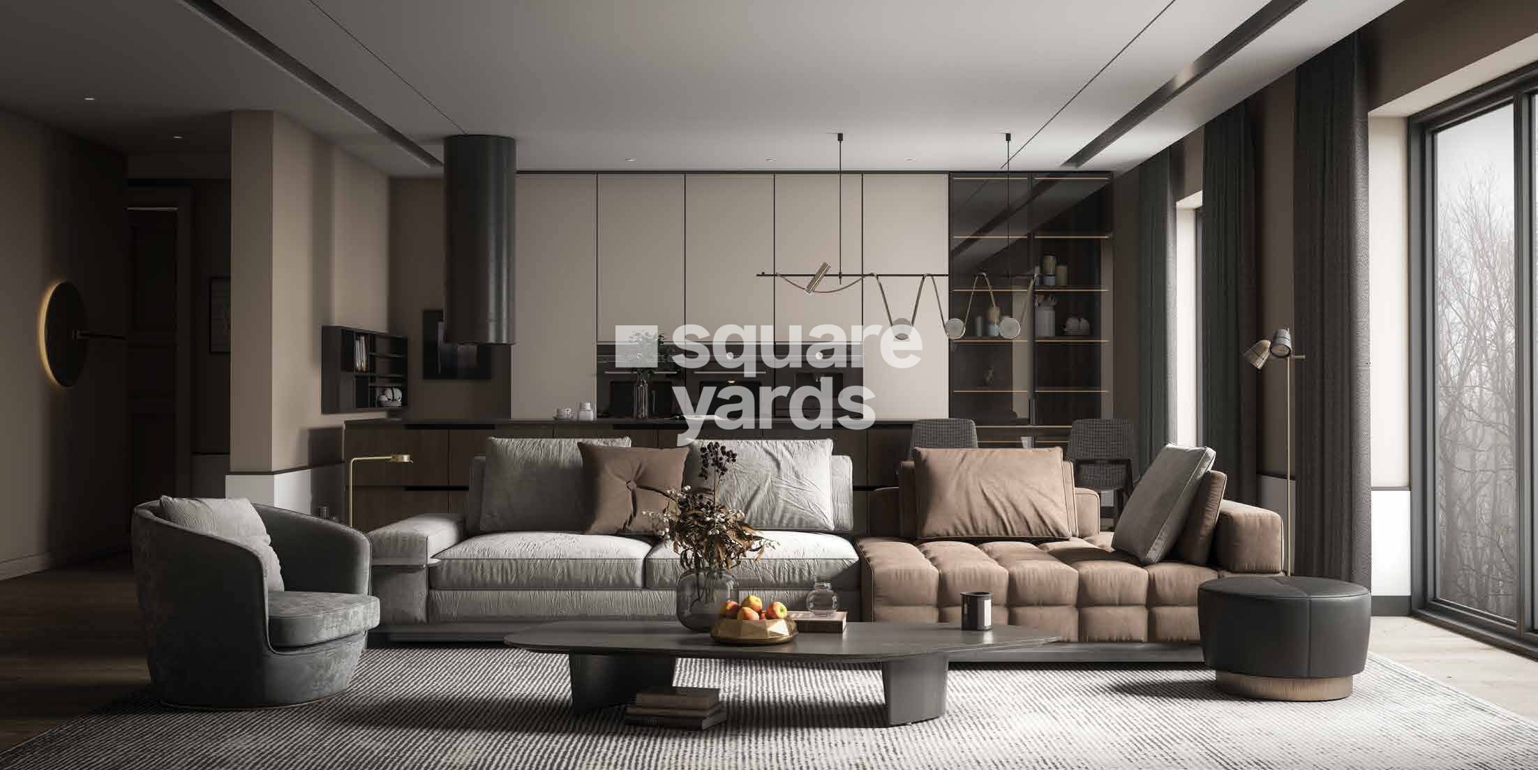 Raheja Park West Apartment Interiors 1