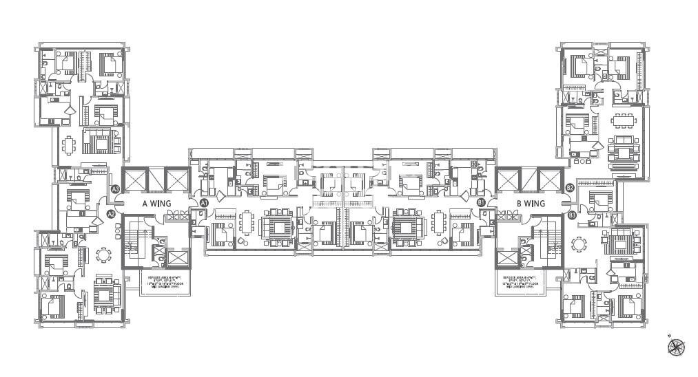 Raheja Park West Floor Plans