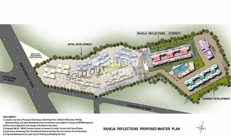 Raheja Reflections Eternity Master Plan Image