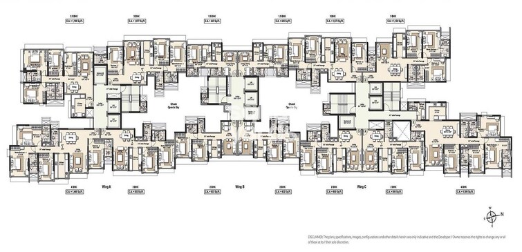 Raheja Ridgewood Floor Plans