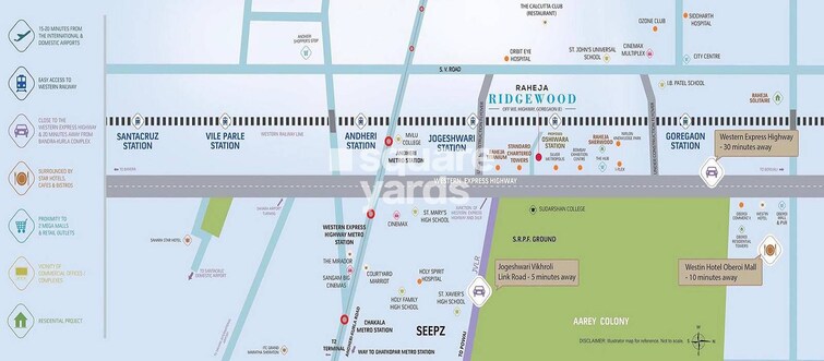 Raheja Ridgewood Location Image