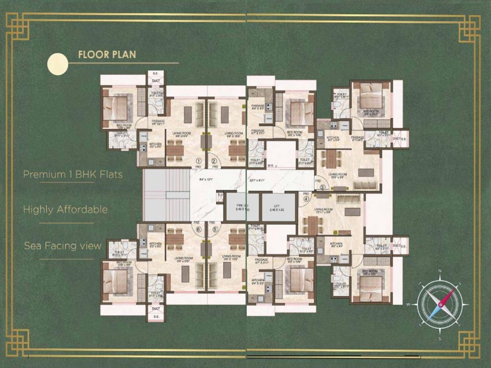 Raheja Shakti Trombay 88 Floor Plans