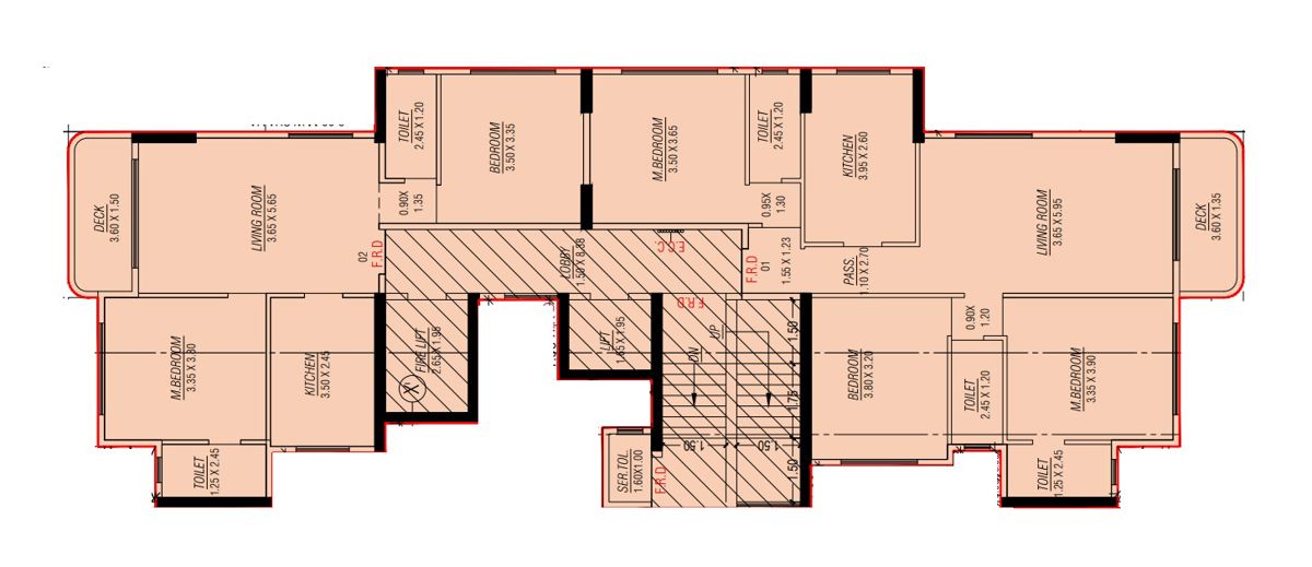 Raheja The Harvest Floor Plans