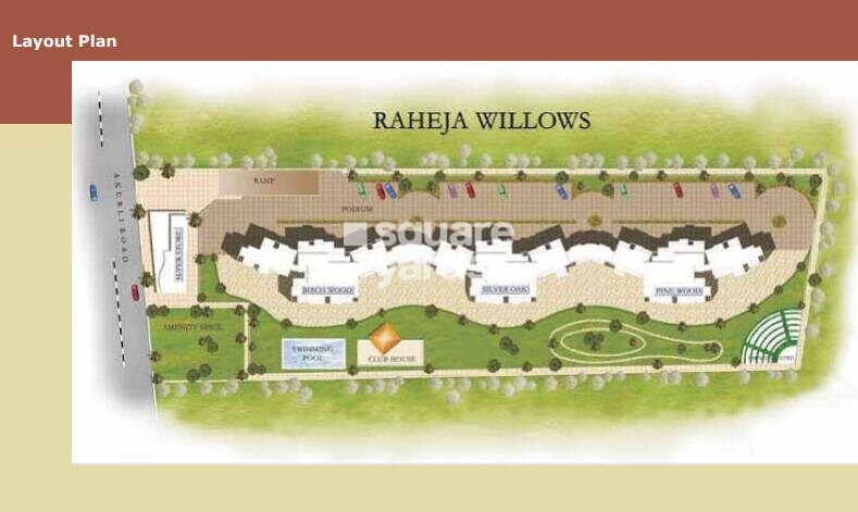 Raheja Willows Master Plan Image
