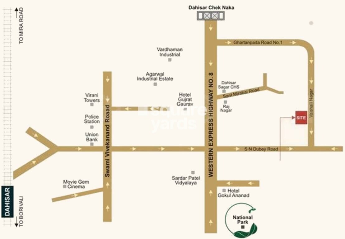 Raj Corp Rameshwaram Apartment Location Image