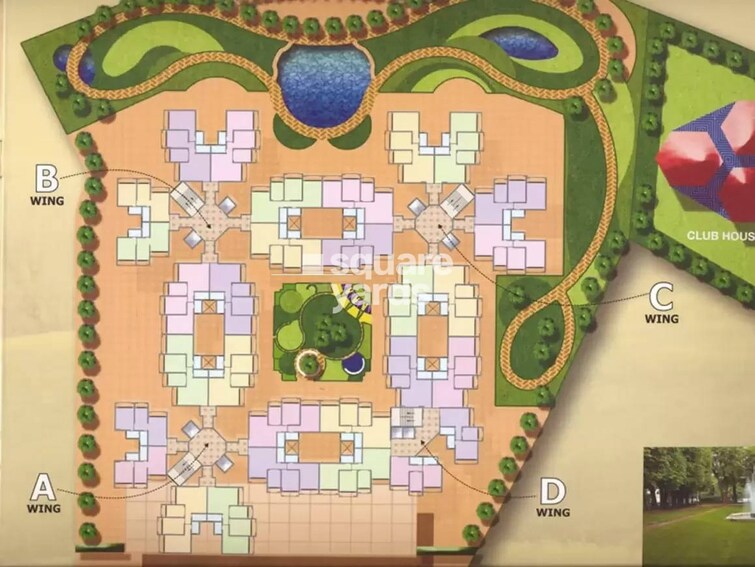 Raj Paradise B Wing CHS Ltd Master Plan Image