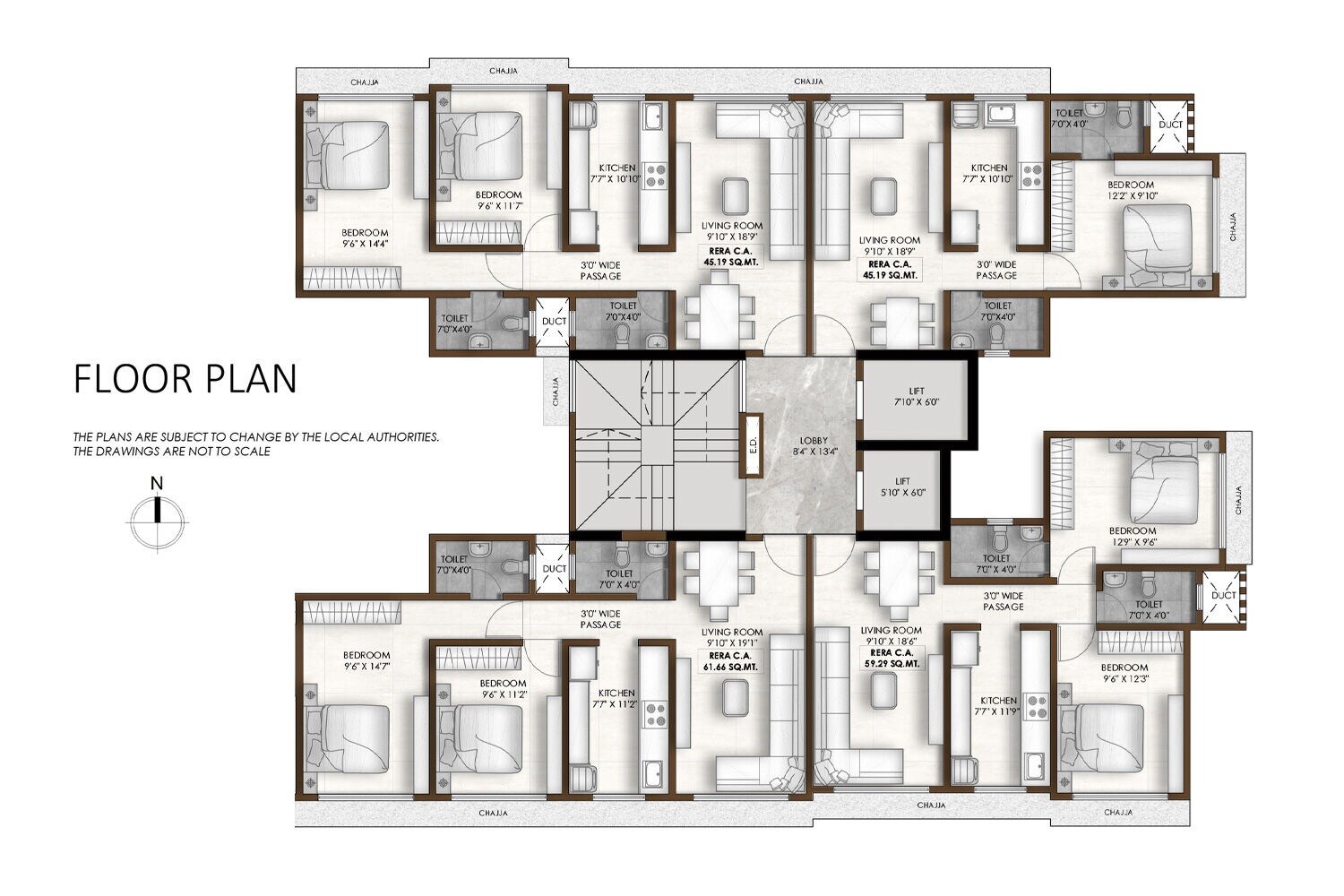 Rajesh Mandir CHS Floor Plans