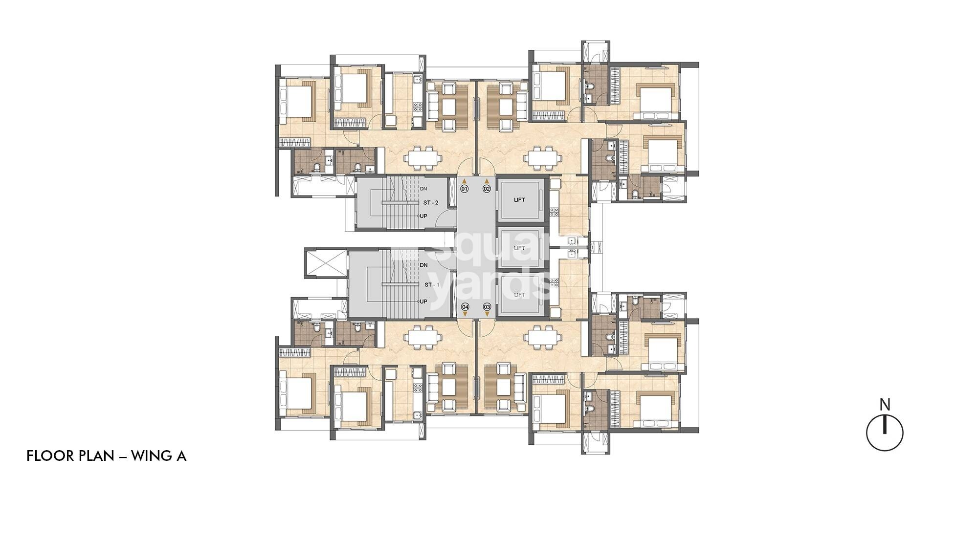 Rajesh Raj Infinia Floor Plans