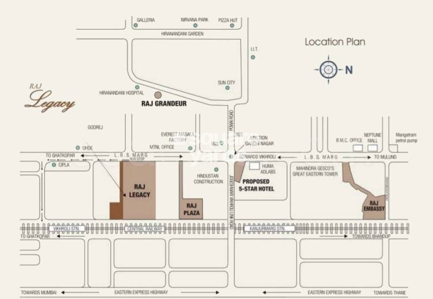 Rajesh Raj Legacy II Location Image