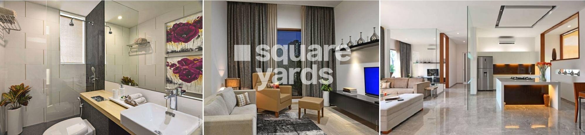 Rajesh White City Apartment Interiors