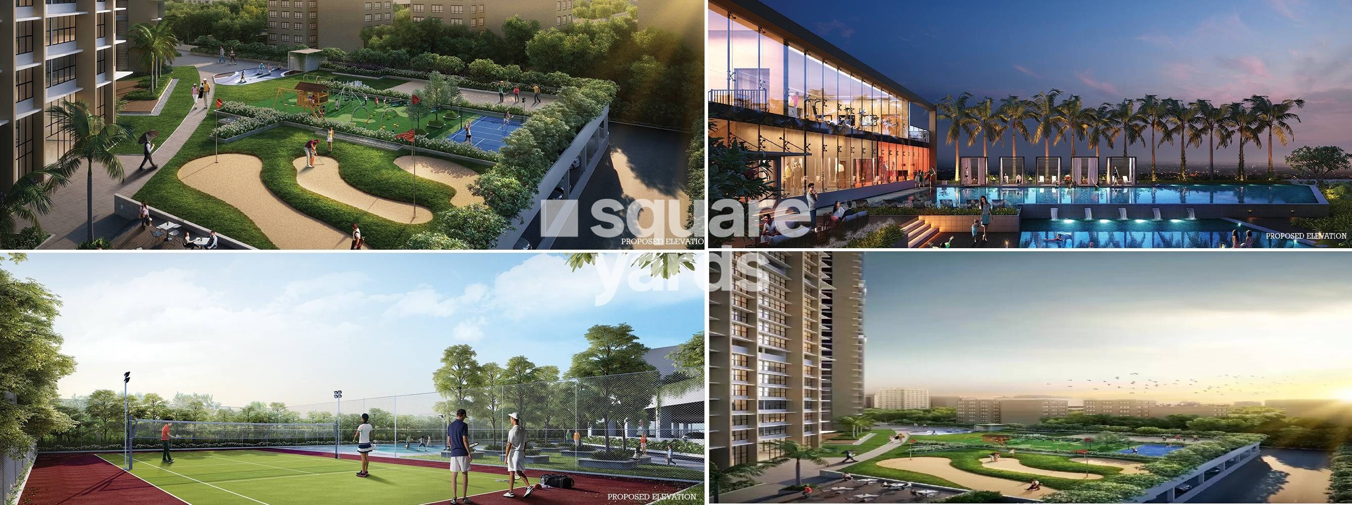 Rajesh Whitecity Phase 1 Wing A Amenities-Features