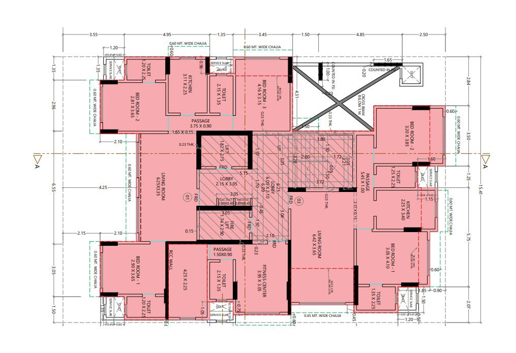 Rajeshree Tribhuvan CHS Floor Plans