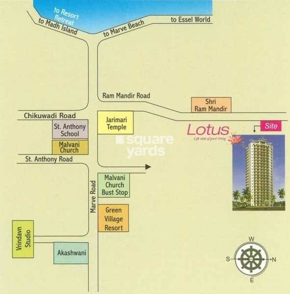 Rajeshwar Lotus Location Image