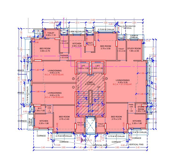 Rajhans Vandana Floor Plans