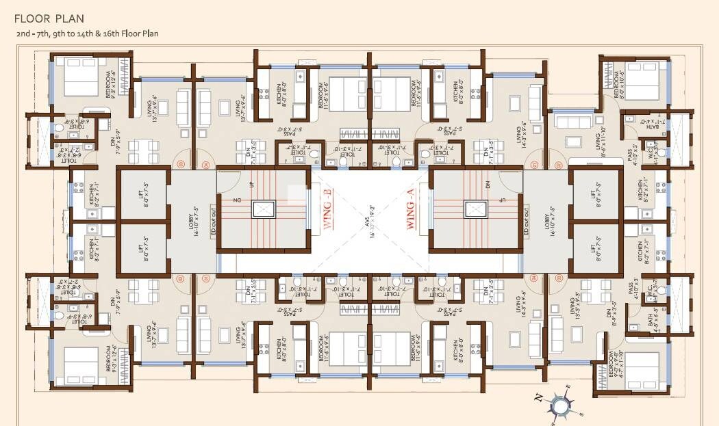 Rajlaxmi Residency Khar East Floor Plans