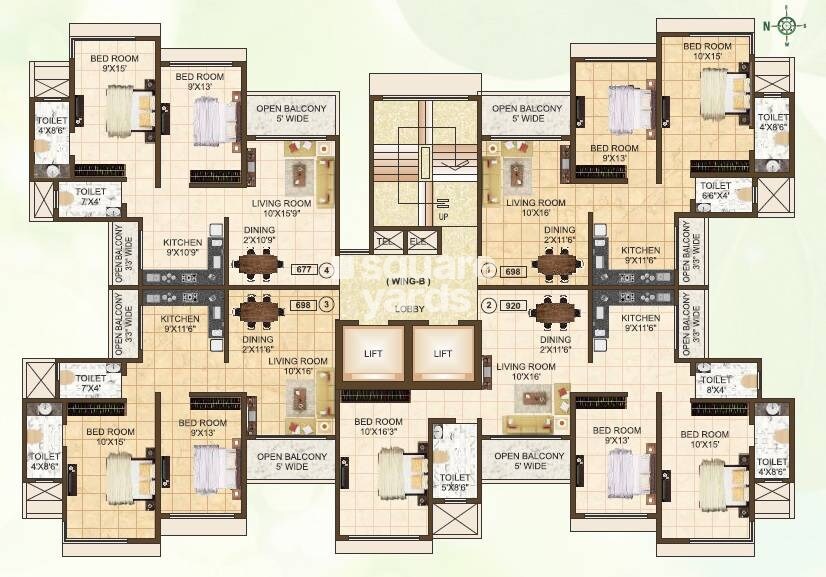 Rajshree Clover Floor Plans