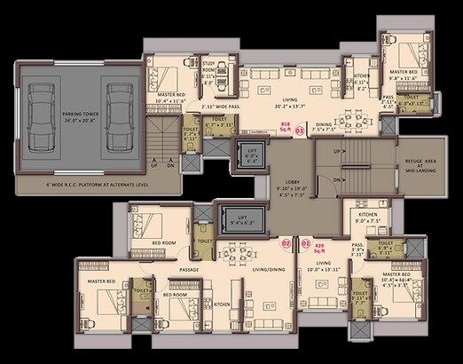Rakesh CHS Kandivali Floor Plans