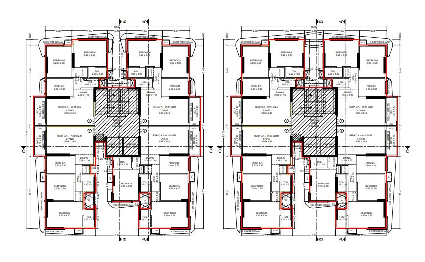 Ramas Maitri Menorah Floor Plans