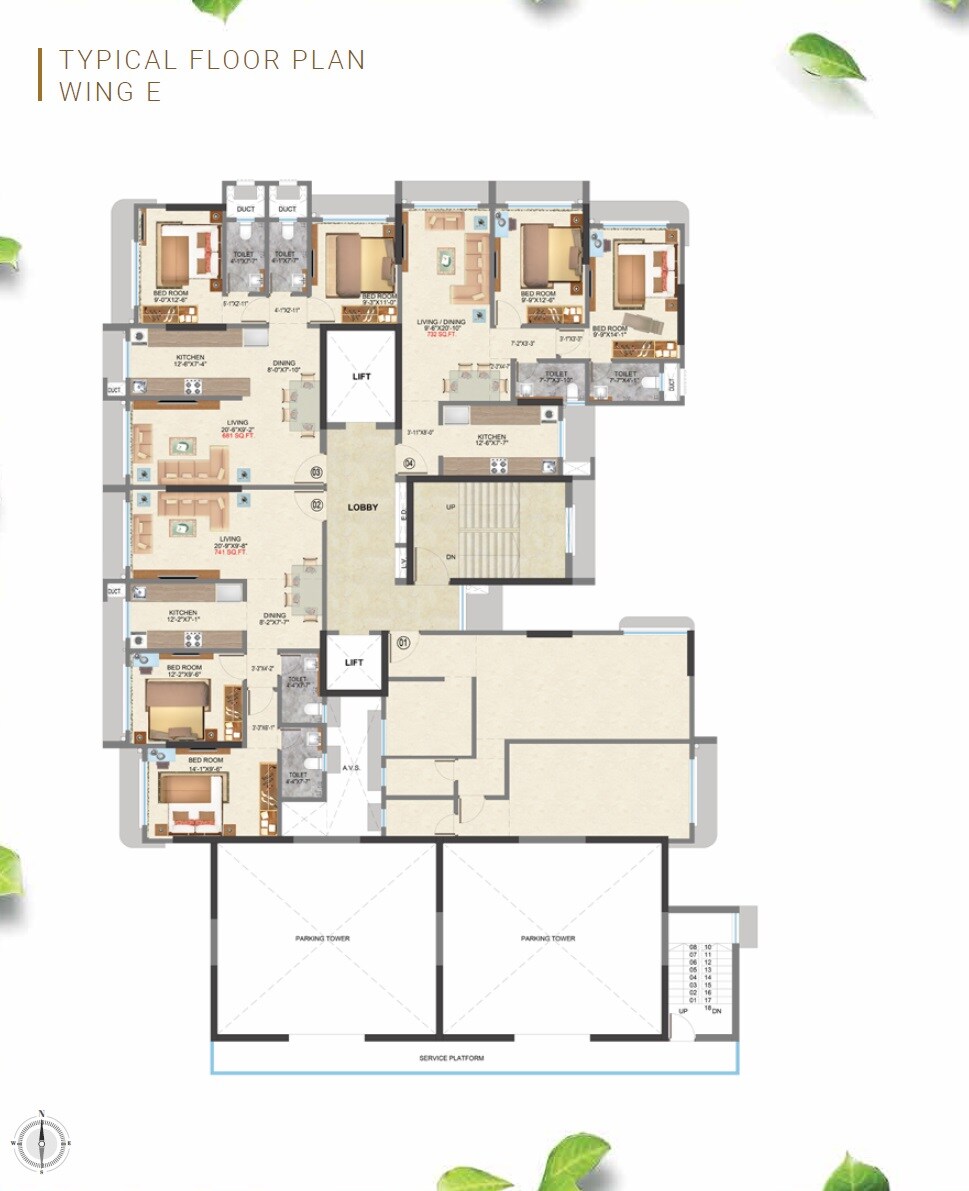 Ranbir Greenpath Floor Plans