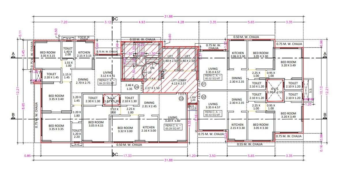 Rangoli Krishna Residency Floor Plans