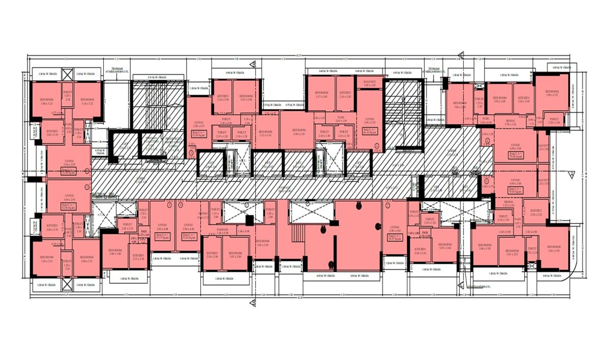 Rassaz Infinity Tower Floor Plans