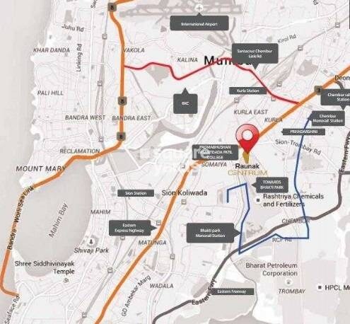 Raunak Centrum Location Image 1