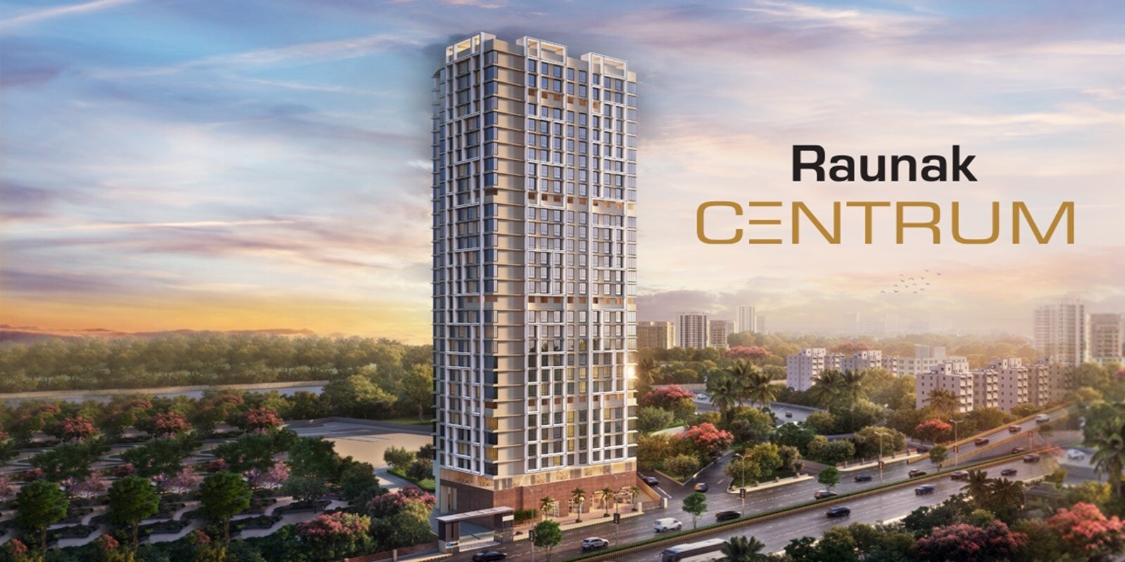 Raunak Centrum residential project in Sion East