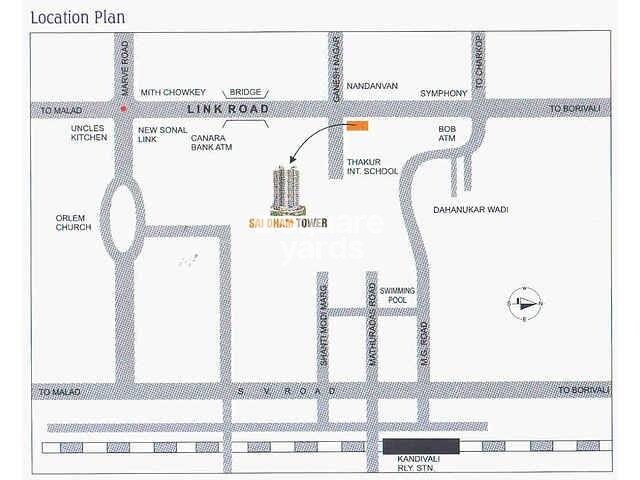 Raunak Sai Dham Towers Location Image