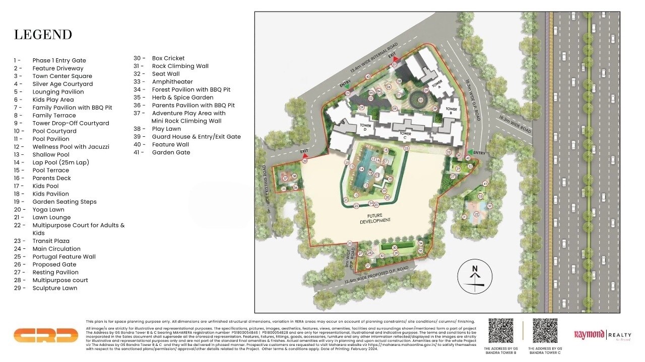 Raymond The Address By GS Master Plan 1