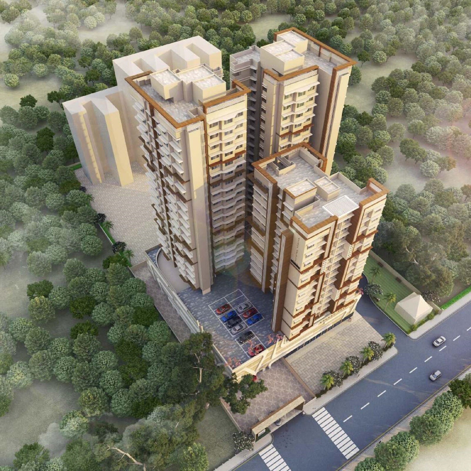 Reliable Gulraj Trinity Tower View