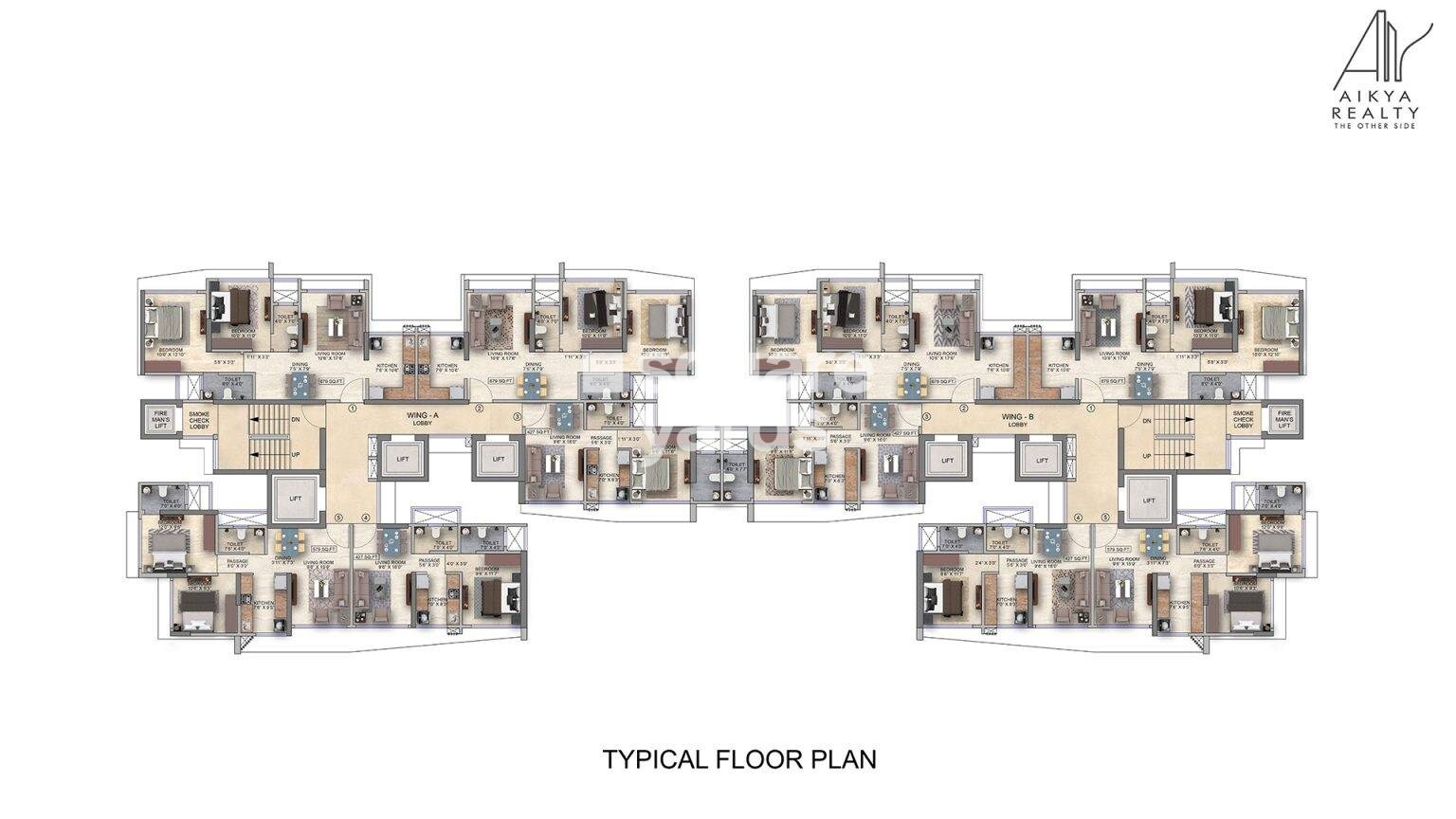 RIPL Aikya Roots Floor Plans 1