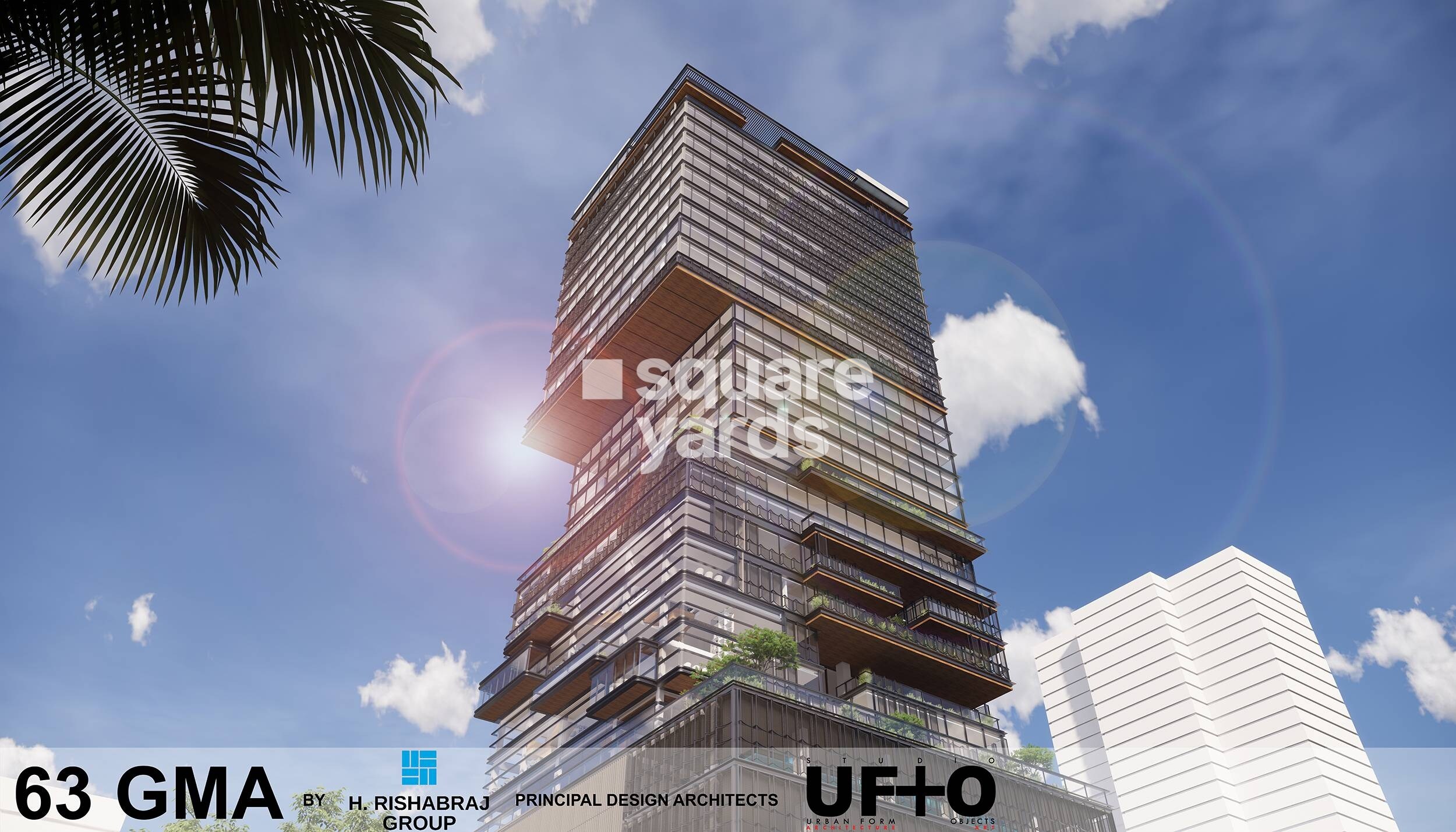 Rishabraj 63 Gold Medal Avenue Tower View