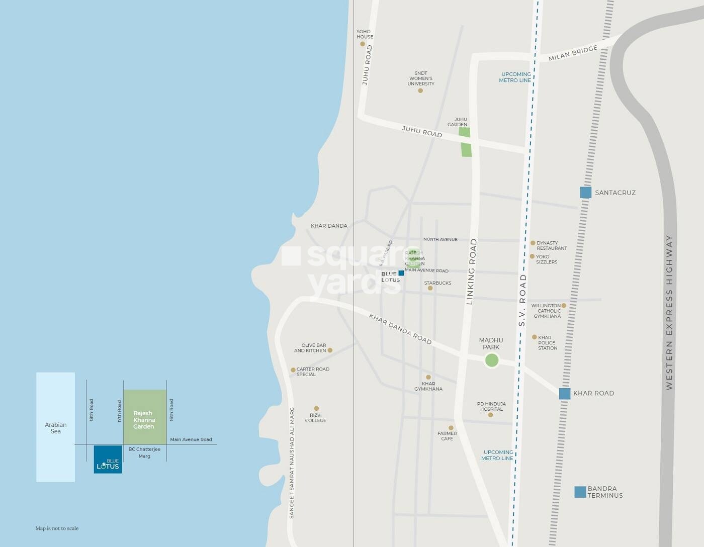 Rishabraj Blue Lotus Location Image