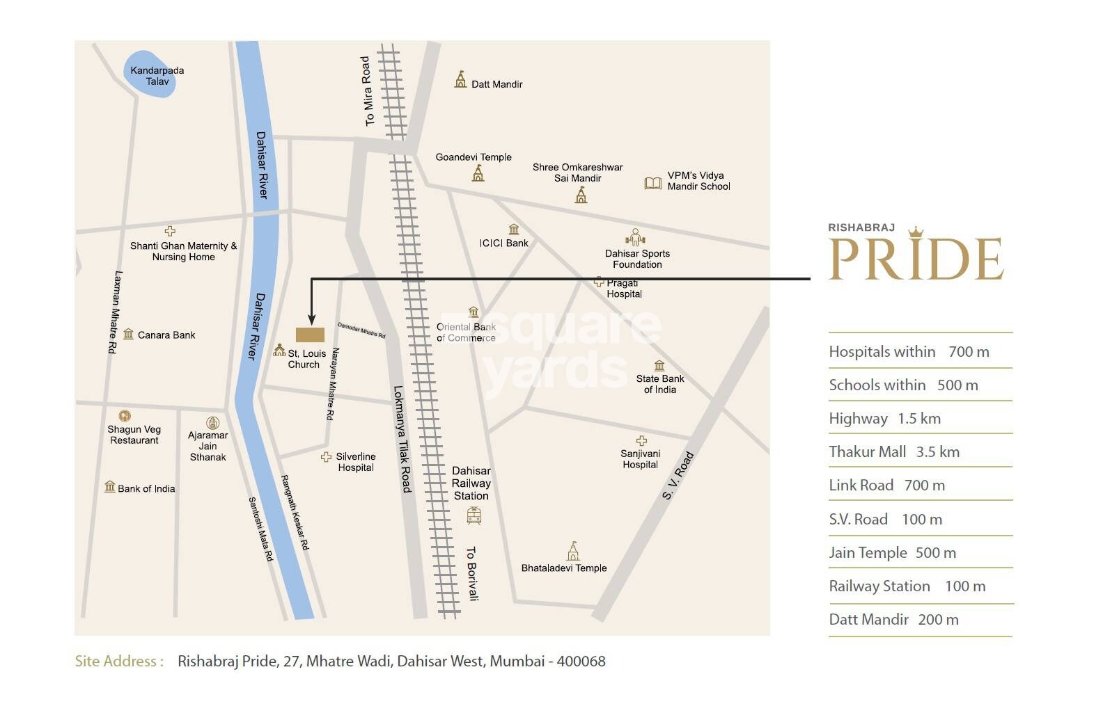Rishabraj Pride Location Image